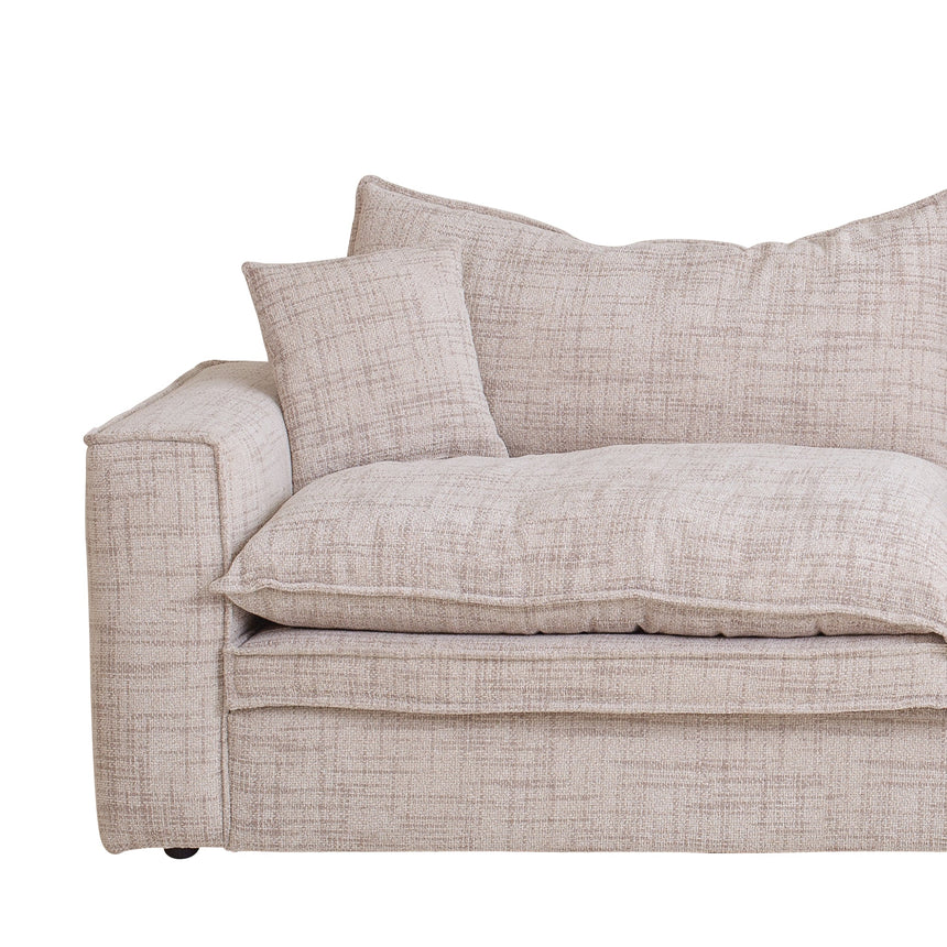 CLC10025-IG 2 Seater Fabric Sofa - Cream