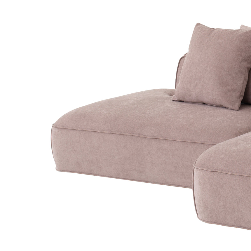 CLC10028-IG 2 Seater Right Chaise Fabric Sofa - Latte