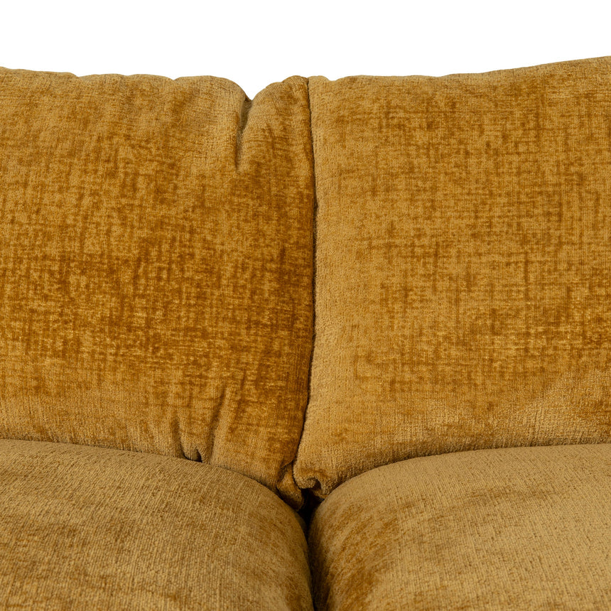 CLC10031-CA 3 Seater Fabric Sofa - Ochre