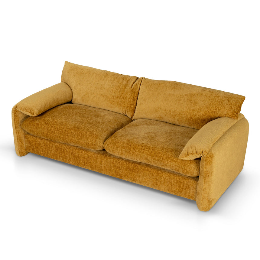 CLC10031-CA 3 Seater Fabric Sofa - Ochre