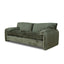 CLC10033-CA 3 Seater Fabric Sofa - Turtle Green