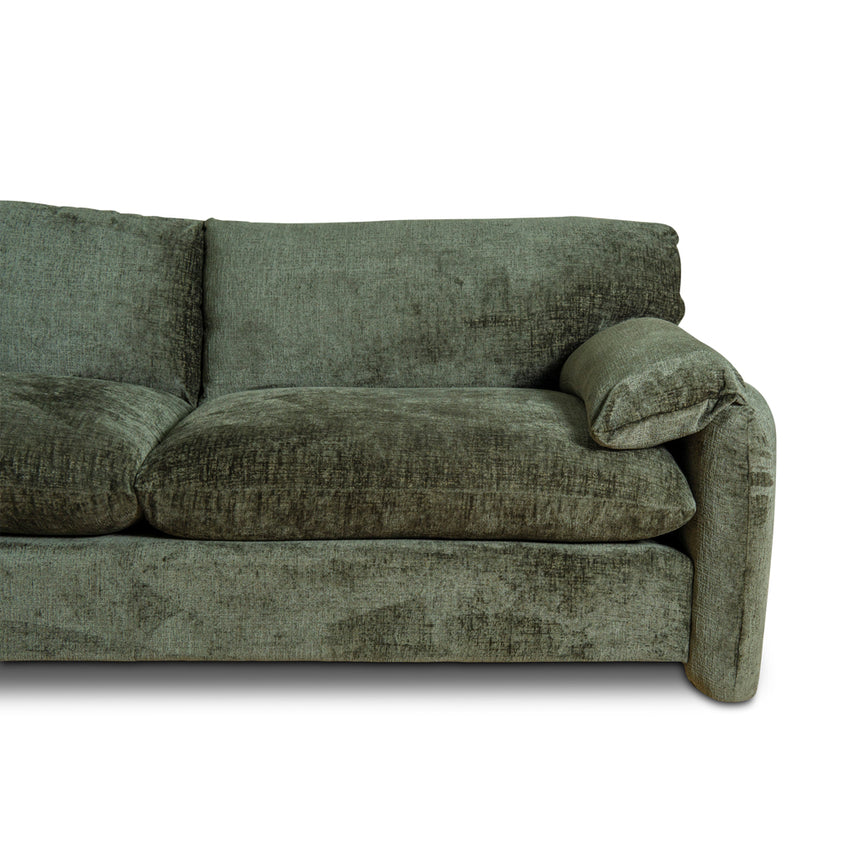 CLC10033-CA 3 Seater Fabric Sofa - Turtle Green