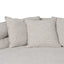 CLC10082-KJ Left Chaise Sofa - Coral Natural Linen