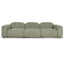 CLC10088-HS 4 Seater Sofa -  Coral Light Green