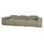 CLC10088-HS 4 Seater Sofa -  Coral Light Green