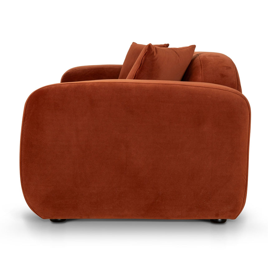 CLC10093-HS 3 Seater Sofa - Rustic Orange