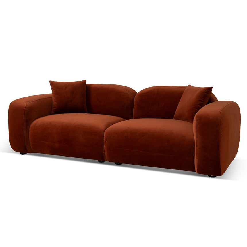 CLC10093-HS 3 Seater Sofa - Rustic Orange