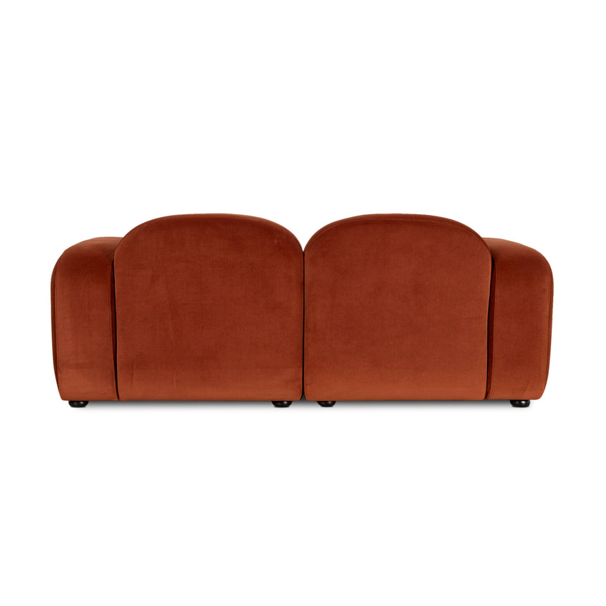 CLC10094-HS 2 Seater Sofa - Rustic Orange