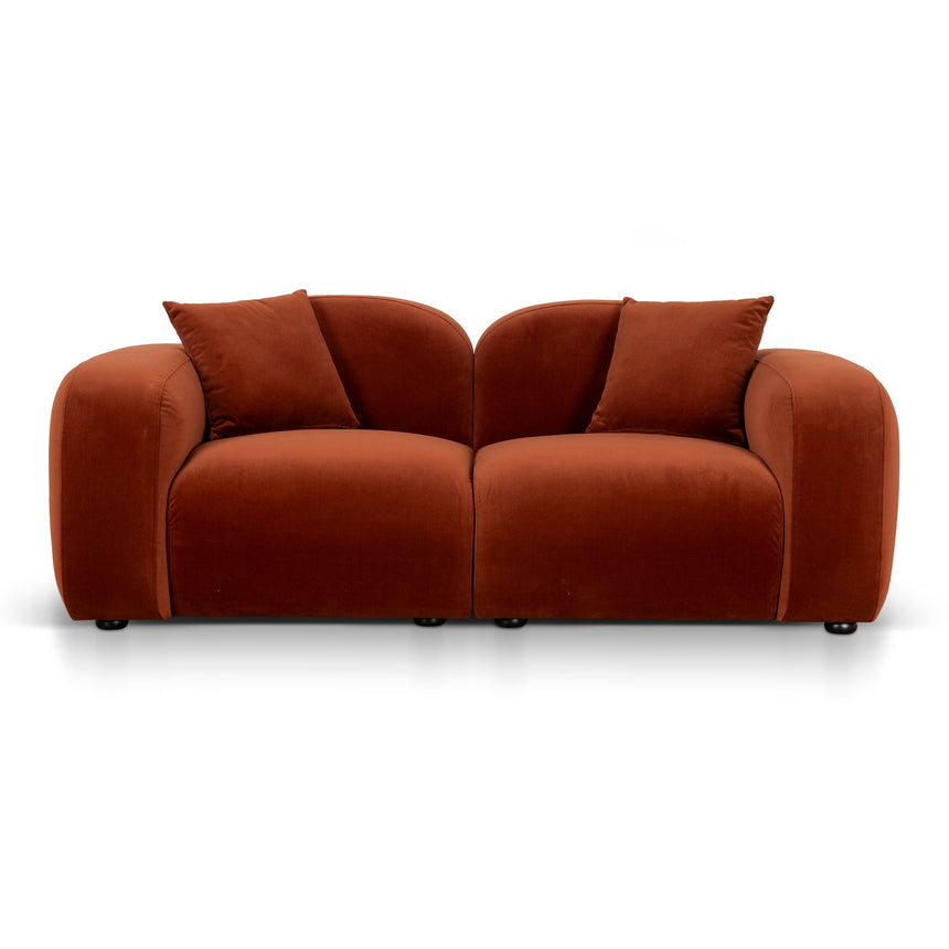 CLC10094-HS 2 Seater Sofa - Rustic Orange