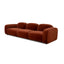 CLC10092-HS 4 Seater Sofa - Rustic Orange