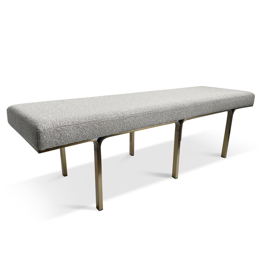 CLC8673-YY 1.5m Long Ottoman Bench - Clay Grey