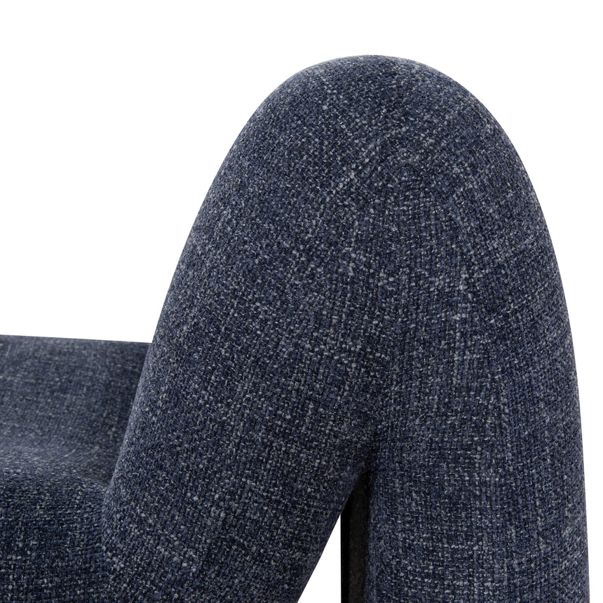 CLC10102-CA Fabric Lounge Chair - Moss Navy