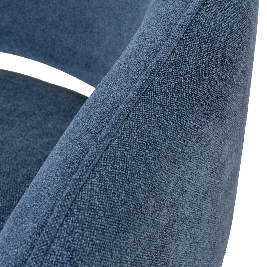 CLC10104-KSO Fabric Armchair - Navy Blue