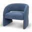 CLC10104-KSO Fabric Armchair - Navy Blue