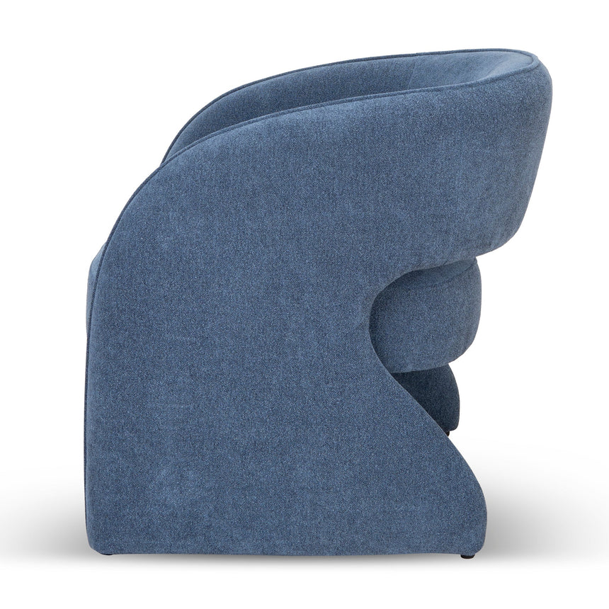 CLC10104-KSO Fabric Armchair - Navy Blue