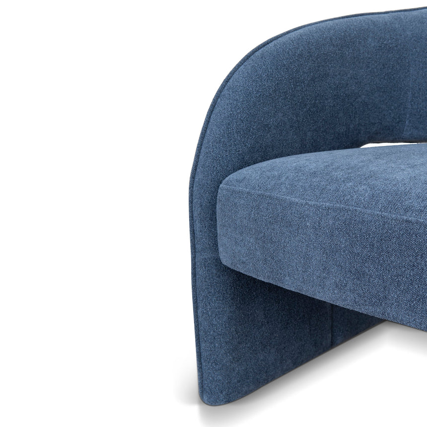 CLC10104-KSO Fabric Armchair - Navy Blue