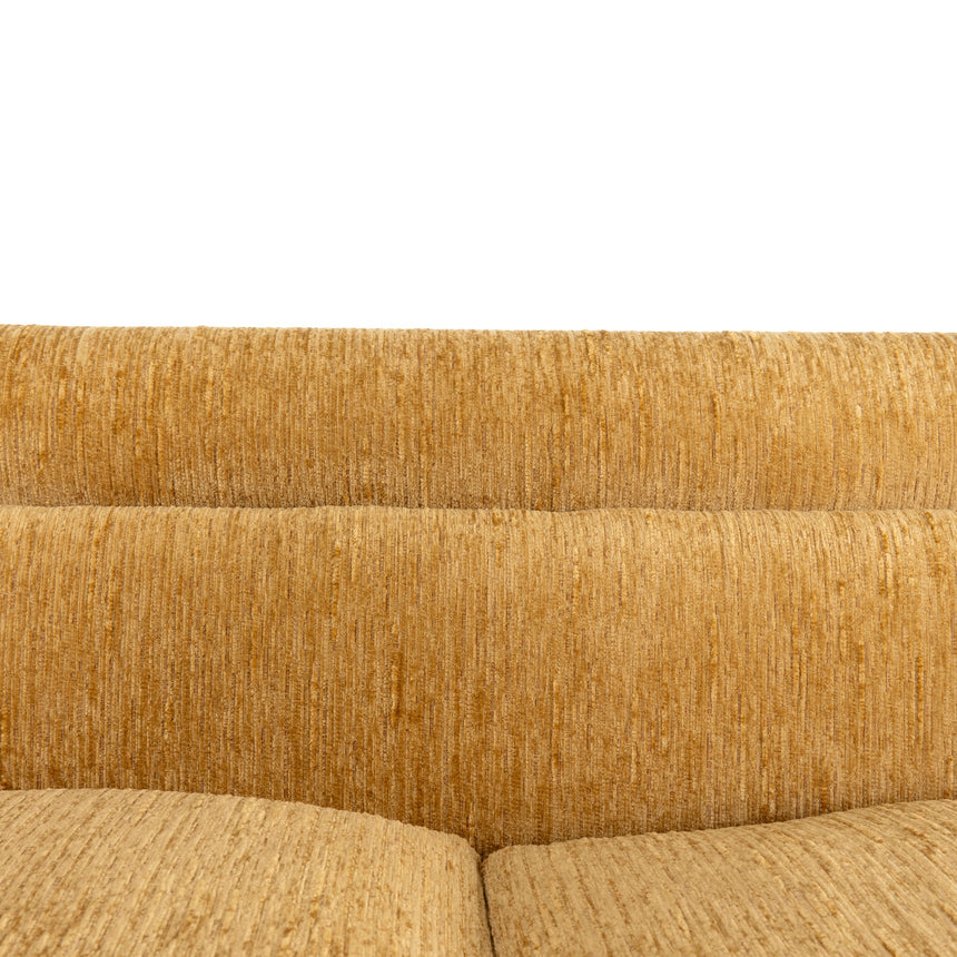 CLC10108-KSO 3 Seater Fabric Sofa - Yellow Sand