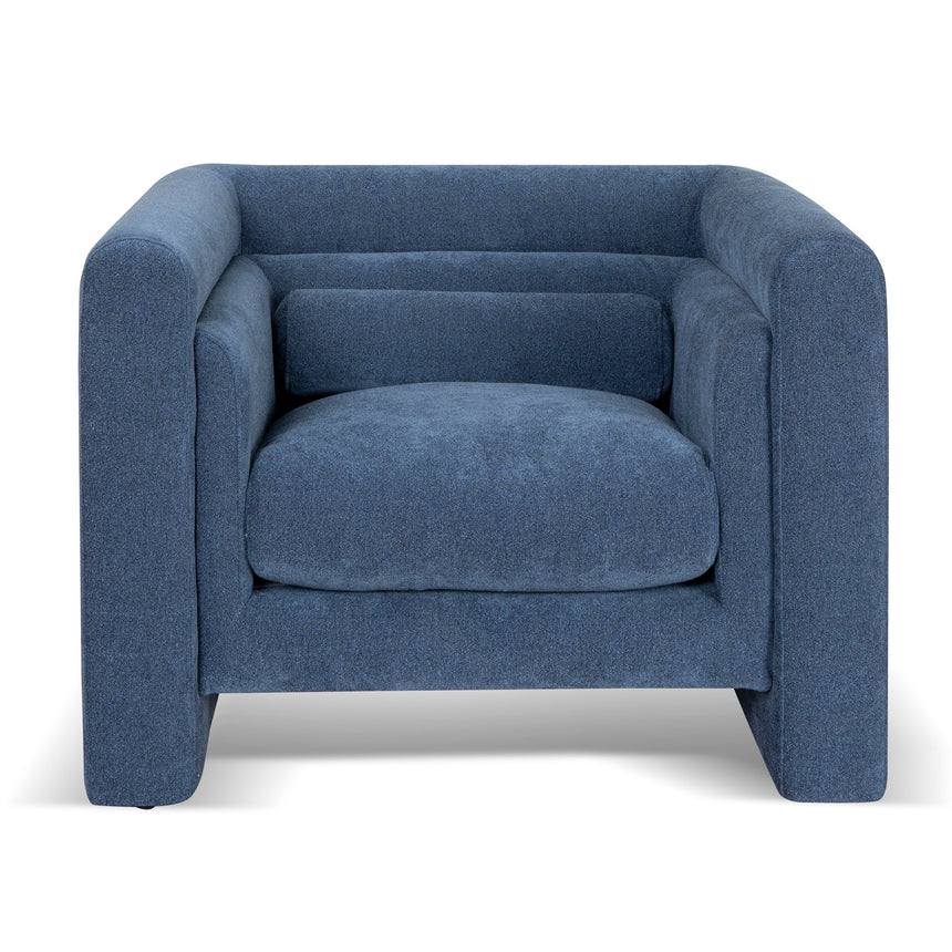 CLC10109-KSO Fabric Armchair - Navy Blue