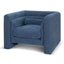 CLC10109-KSO Fabric Armchair - Navy Blue