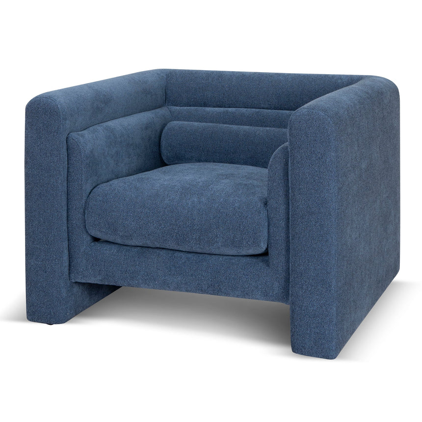 CLC10109-KSO Fabric Armchair - Navy Blue