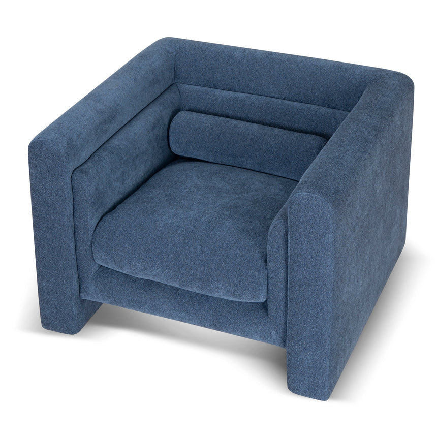 CLC10109-KSO Fabric Armchair - Navy Blue