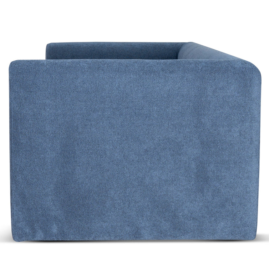 CLC10110-KSO 2 Seater Fabric Sofa - Navy Blue