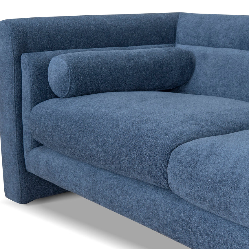 CLC10110-KSO 2 Seater Fabric Sofa - Navy Blue