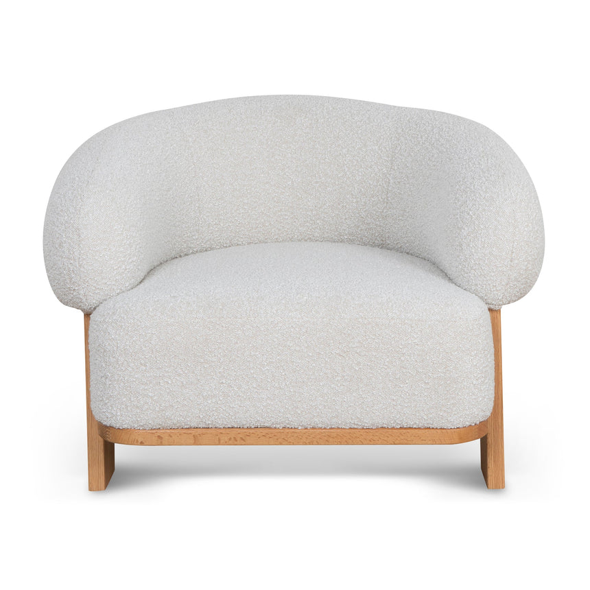 CLC10134-MY Armchair - Off White Boucle