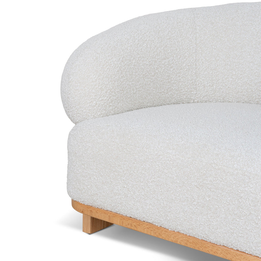 CLC10134-MY Armchair - Off White Boucle