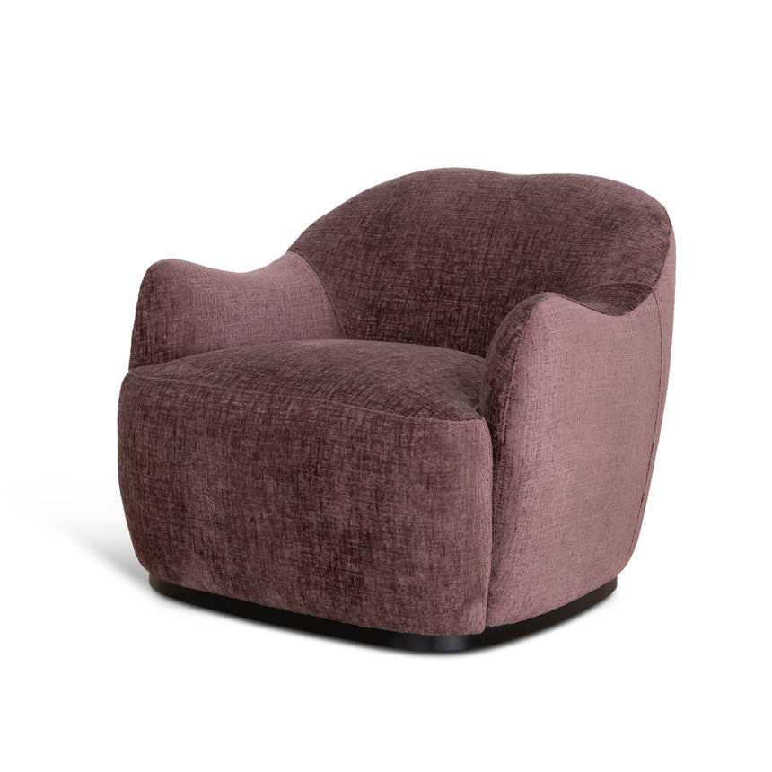 CLC8848-IG Fabric Armchair - Dark Grey Fleck - Black Oak