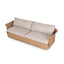 CLC10164-EM Outdoor 3 Seater Sofa - Natural Taupe