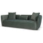 CLC10198-YY 3 Seater Fabric Sofa - Burnt Green