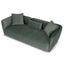 CLC10198-YY 3 Seater Fabric Sofa - Burnt Green