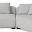 CLC10203-CA 3 Seater Right Chaise Sofa - Clay Grey