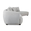 CLC10203-CA 3 Seater Right Chaise Sofa - Clay Grey