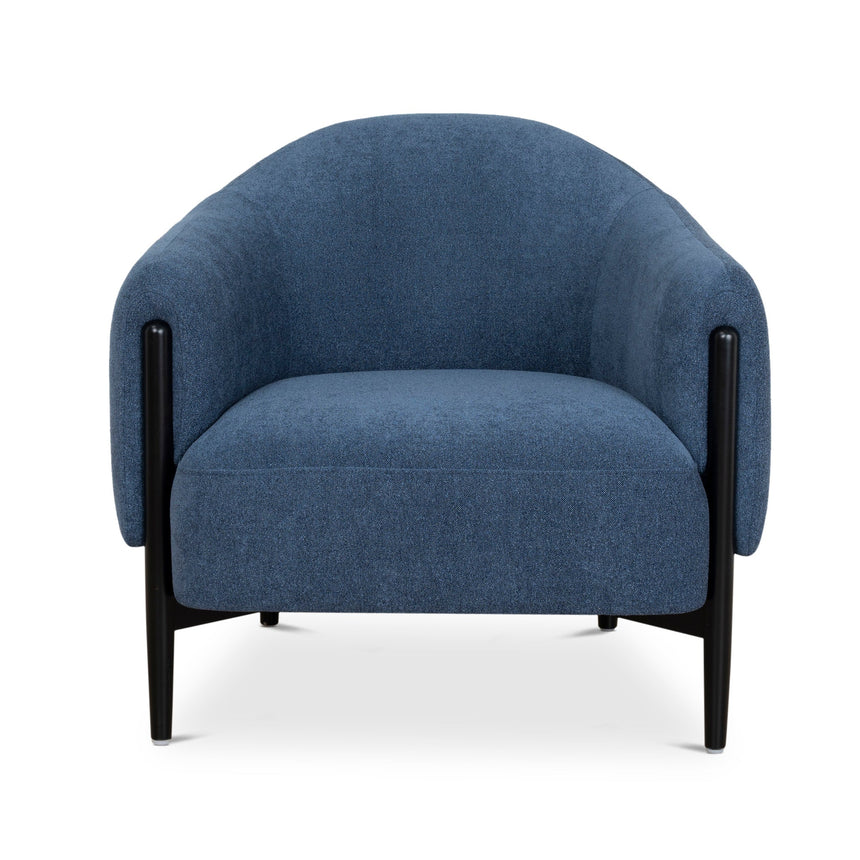 CLC10236-KSO Fabric Armchair - Navy Blue