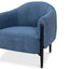 CLC10236-KSO Fabric Armchair - Navy Blue