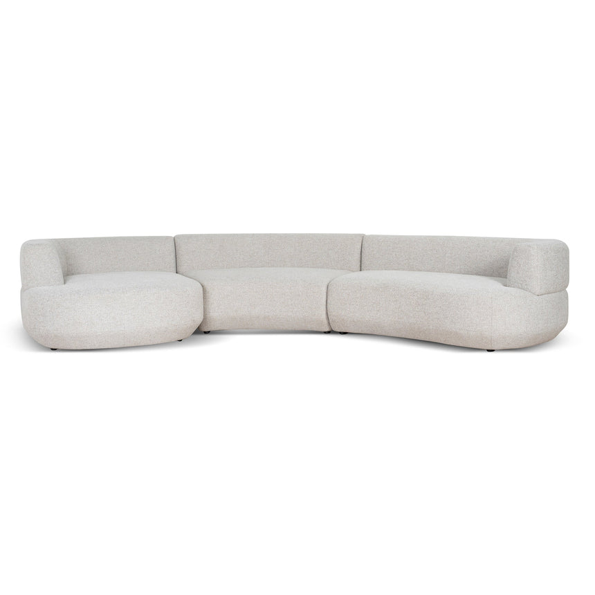 CLC10273-FS Modular Left Chaise Sofa - Coral Natural Linen