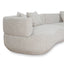 CLC10272-FS Modular Right Chaise Sofa - Coral Natural Linen