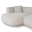 CLC10273-FS Modular Left Chaise Sofa - Coral Natural Linen