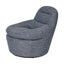 CLC10348-FH Swivel Lounge Chair - Prussian Blue