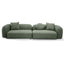 CLC10390-AE 4 Seater Sofa - Amazon Green