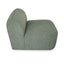 CLC10393-AE 3 Seater Right Chaise Sofa - Amazon Green