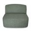 CLC10393-AE 3 Seater Right Chaise Sofa - Amazon Green