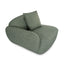 CLC10393-AE 3 Seater Right Chaise Sofa - Amazon Green