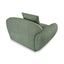 CLC10393-AE 3 Seater Right Chaise Sofa - Amazon Green