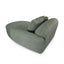 CLC10393-AE 3 Seater Right Chaise Sofa - Amazon Green