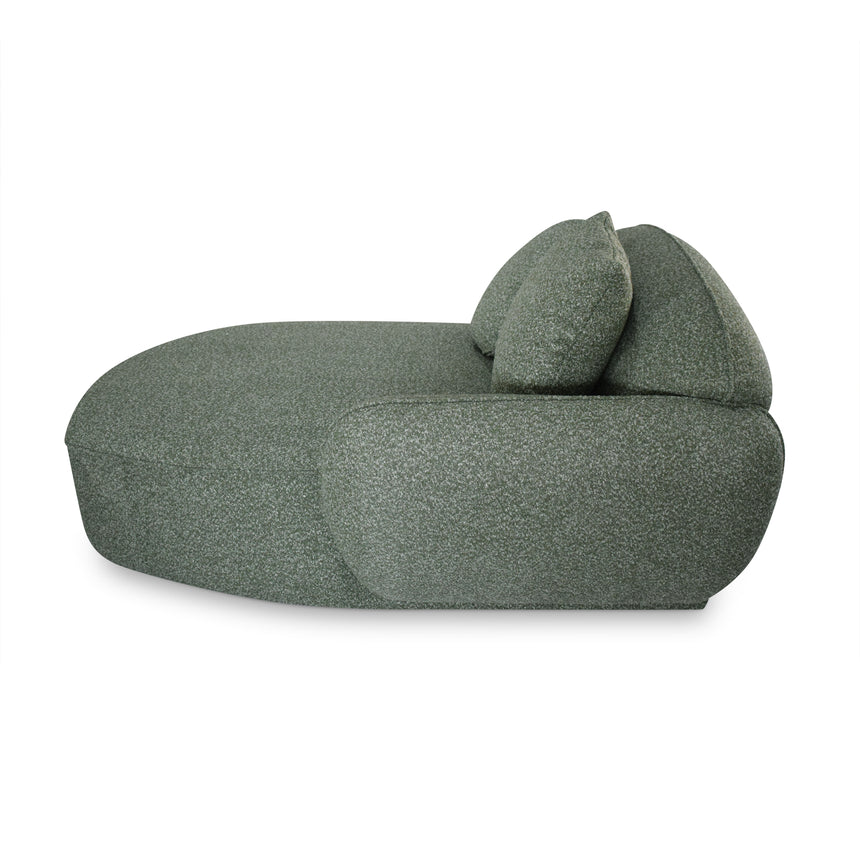 CLC10393-AE 3 Seater Right Chaise Sofa - Amazon Green