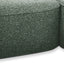 CLC10393-AE 3 Seater Right Chaise Sofa - Amazon Green