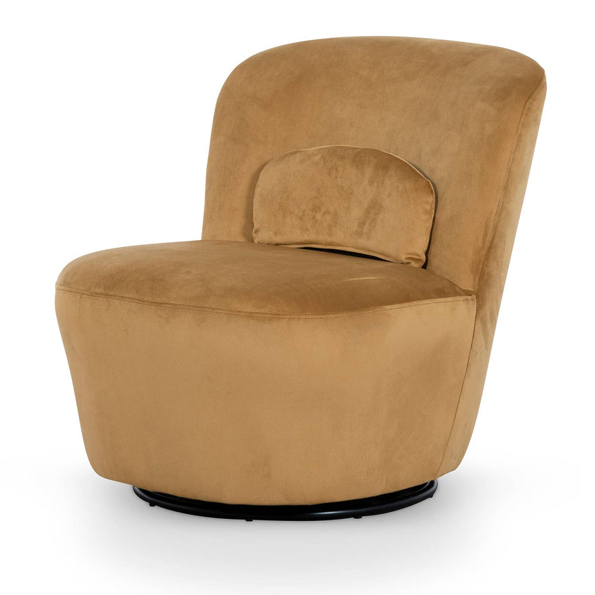 Ex Display - CLC6686-CA Swivel Lounge Chair - Mustard